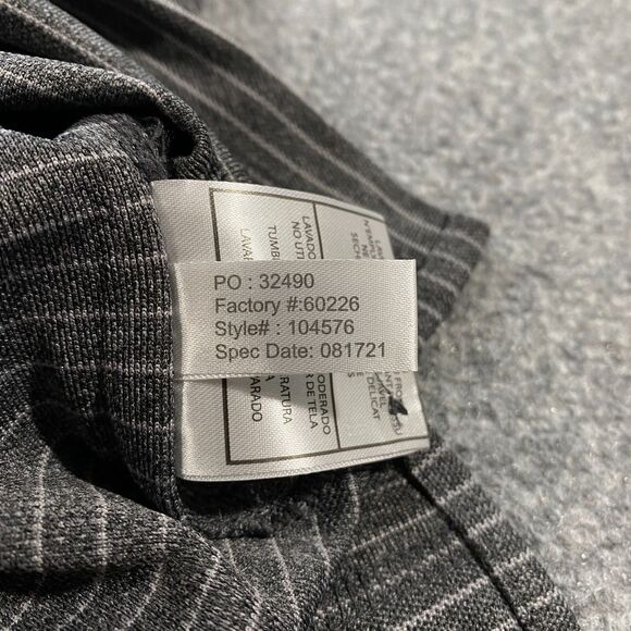 Miami Heat Antigua Striped Polo Adult X-Large XL Gray Embroidered NBA Basketball - Picture 15 of 16